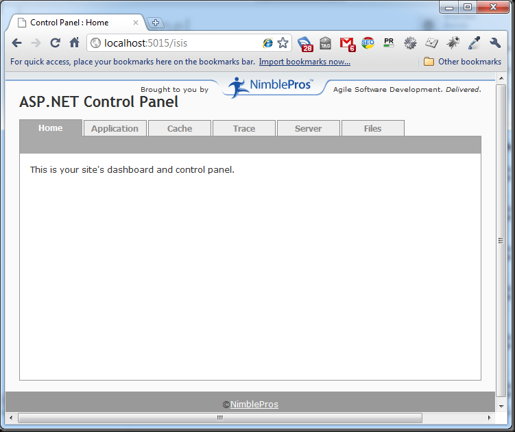 IsisControlPanel